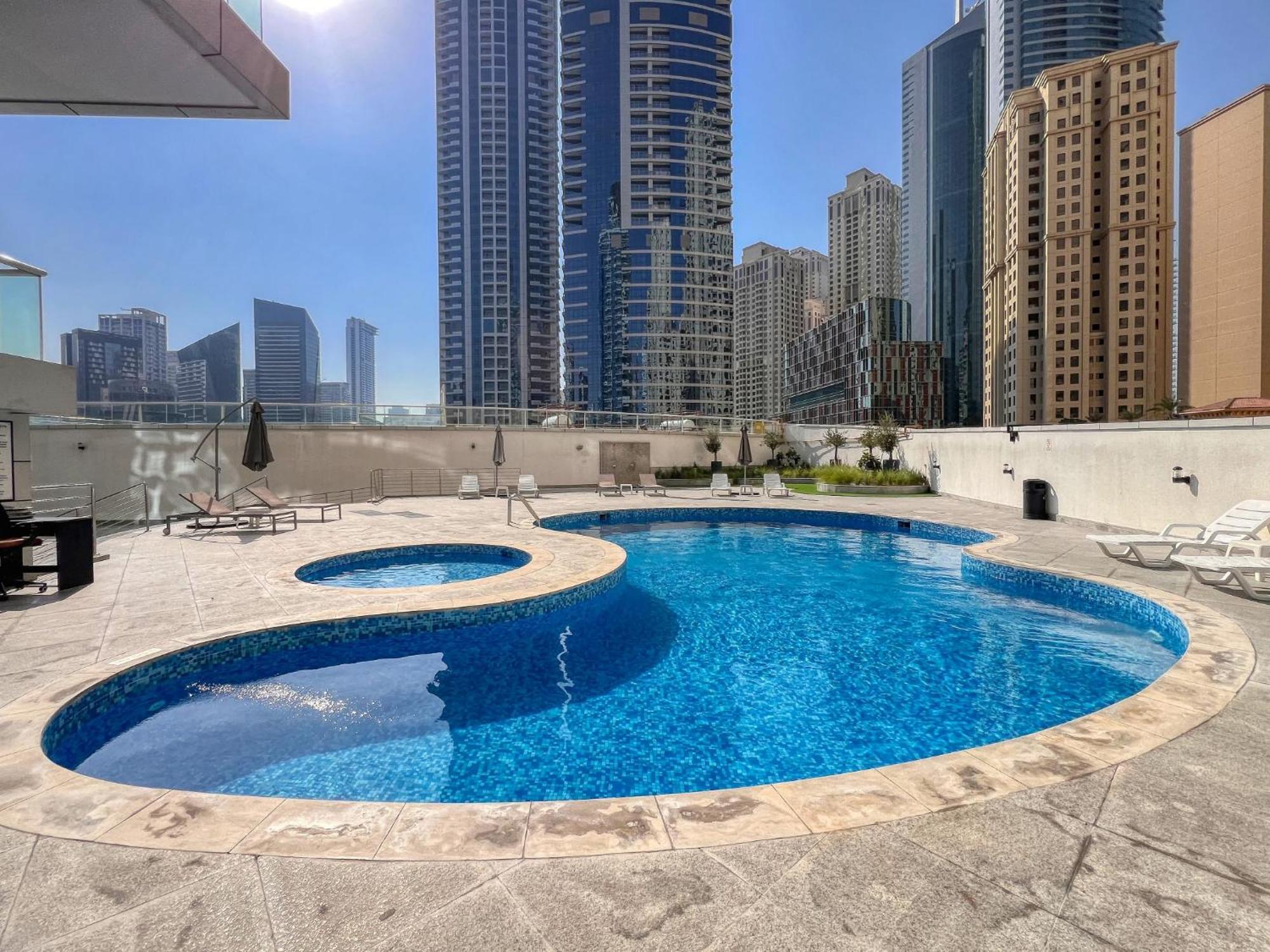 Enticing Space With Marina View Near The Beach! Dubai Exterior photo